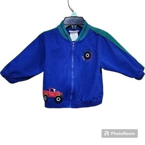 Buster Brown Baby Boy Big Truck Jacket, Size 12 mos.